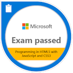 Microsoft Exam: 70-480 Programming in HTML5 with JS and CSS3